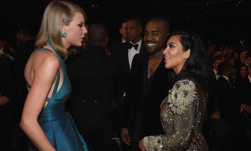 Taylor Swift gana una batalla contra Kanye West y Kim Kardashian reacciona de manera sutil 